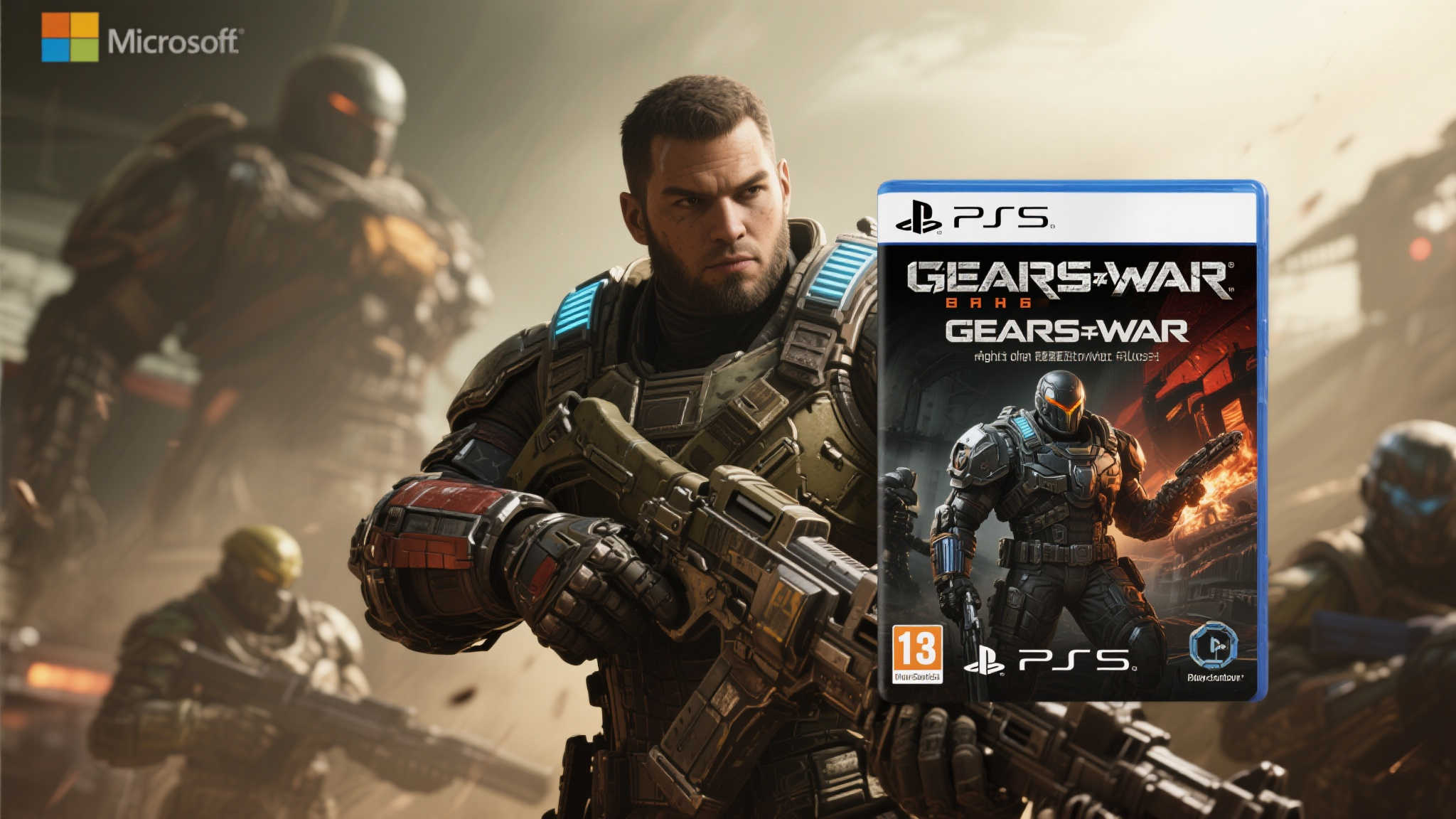 微软推出高品质重制版《战争机器》，预计8月登陆PS5